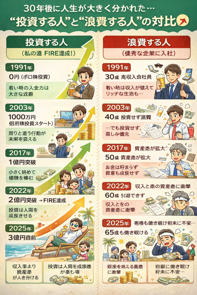 株式投資、私の実録