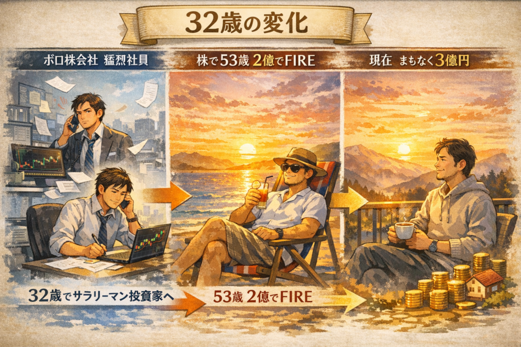 32歳の変化、自分軸でサラリーマン株式投資家に